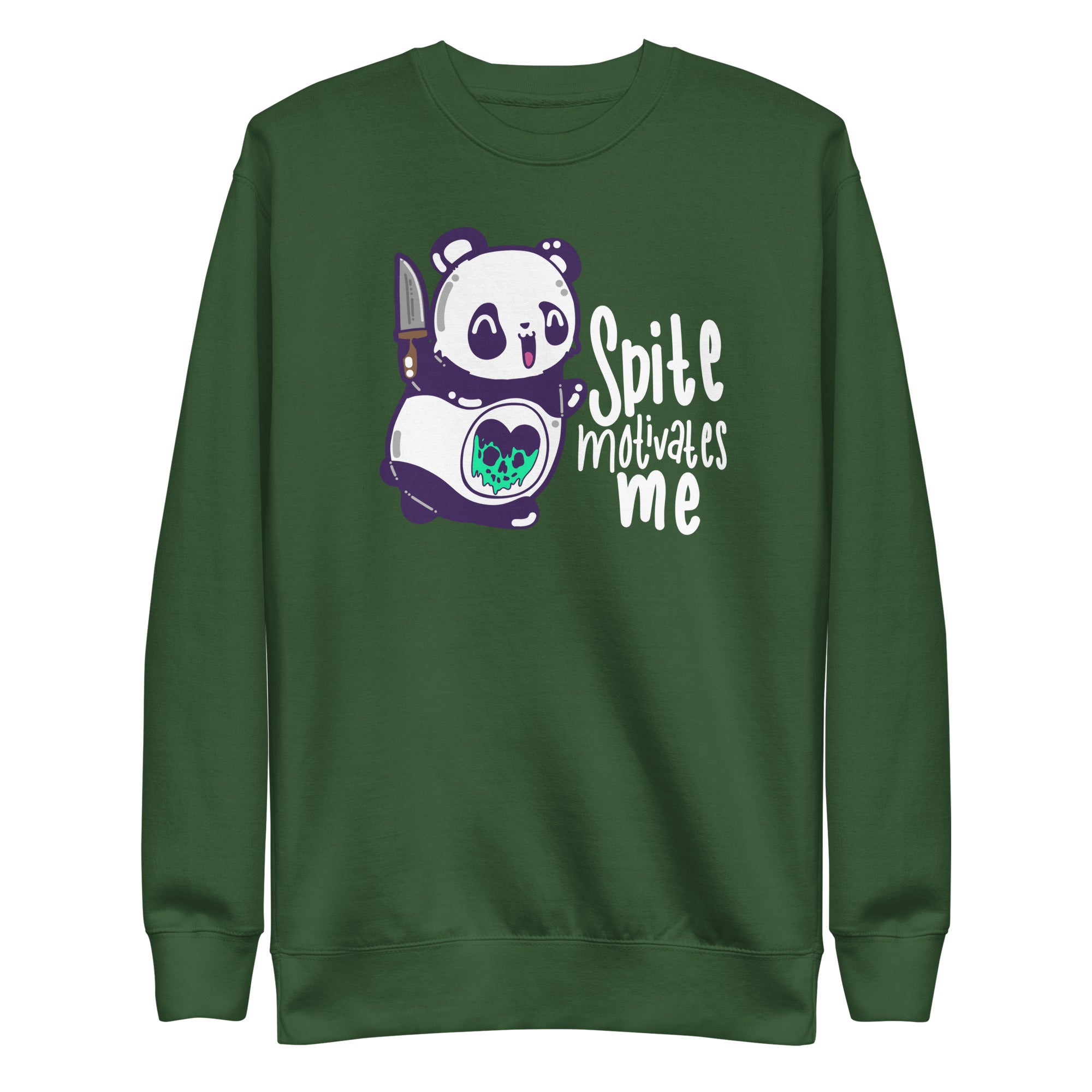 SPITE MOTIVATES ME - Modded Sweatshirt - ChubbleGumLLC