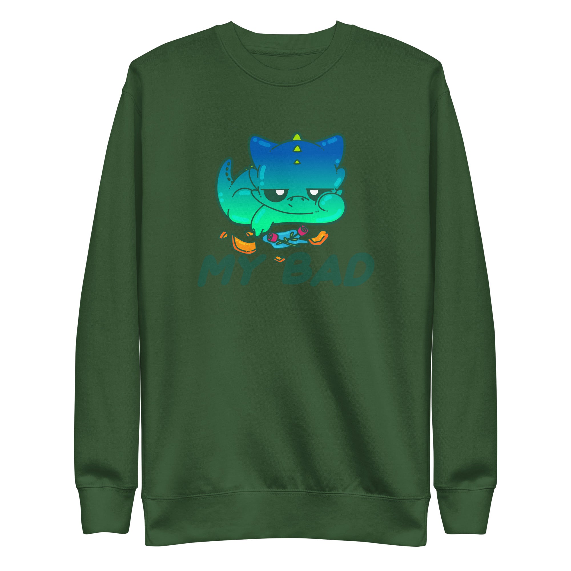 MY BAD - Sweatshirt - ChubbleGumLLC