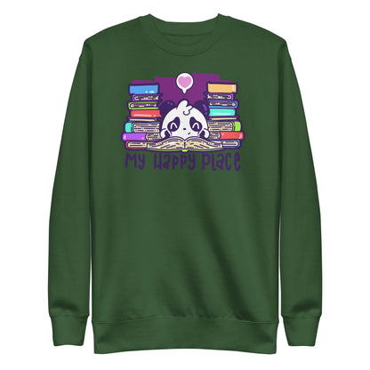 MY HAPPY PLACE - Sweatshirt - ChubbleGumLLC