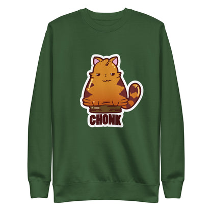 CHONK - Sweatshirt - ChubbleGumLLC