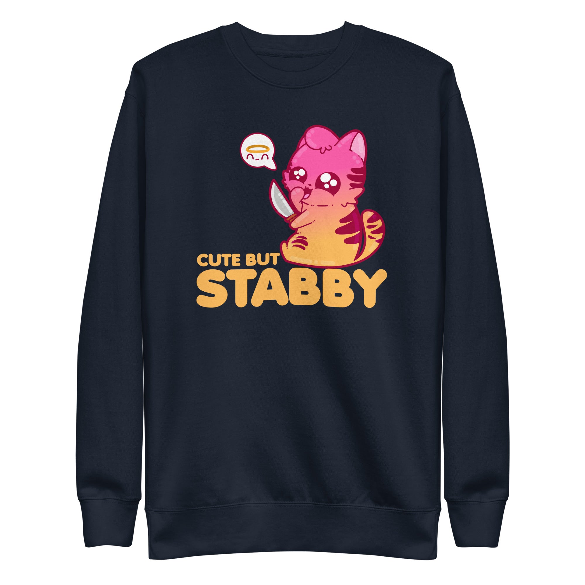 CUTE BUT STABBY - Sweatshirt - ChubbleGumLLC