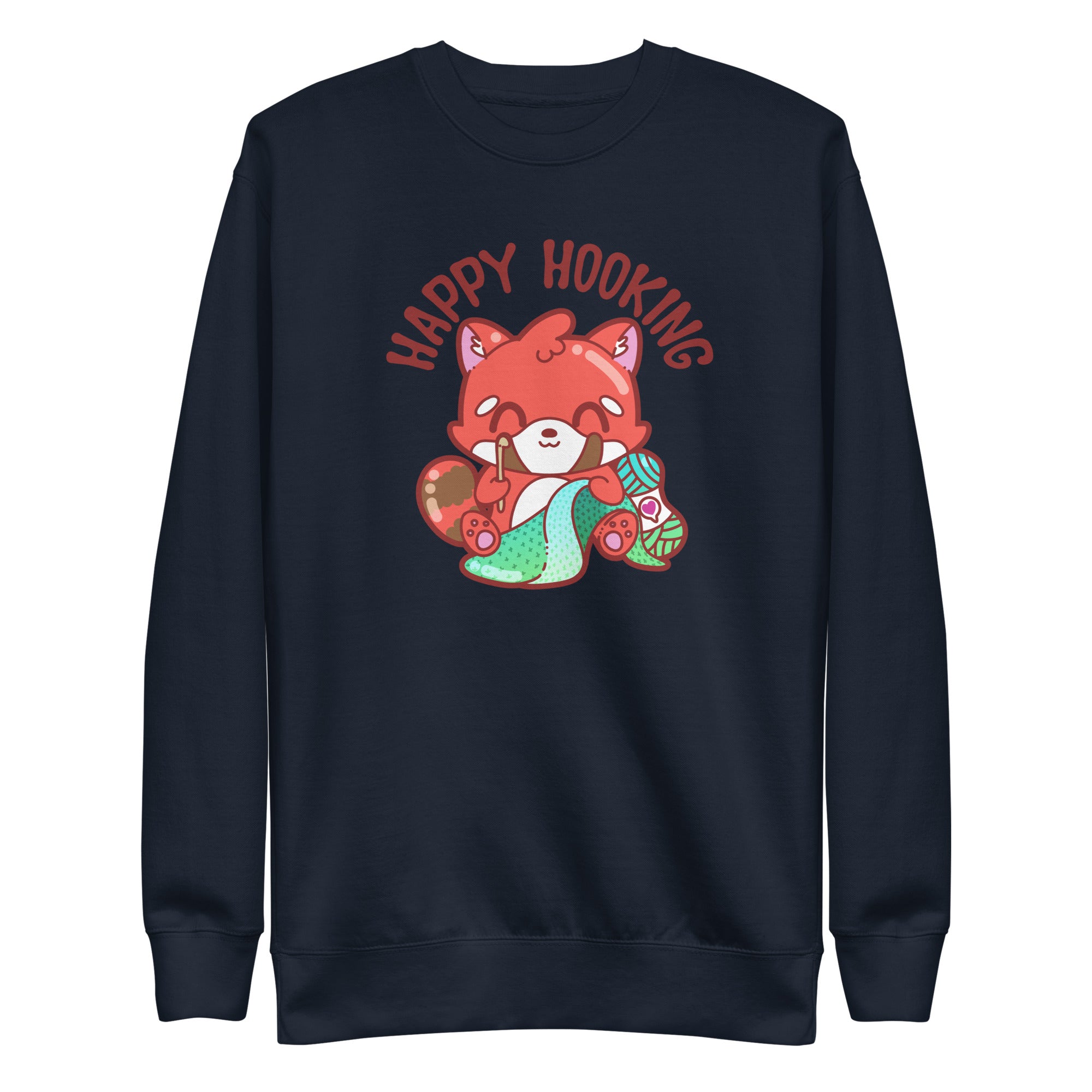 HAPPY HOOKING - Sweatshirt - ChubbleGumLLC