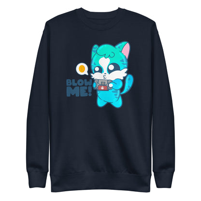 BLOW ME - Sweatshirt - ChubbleGumLLC