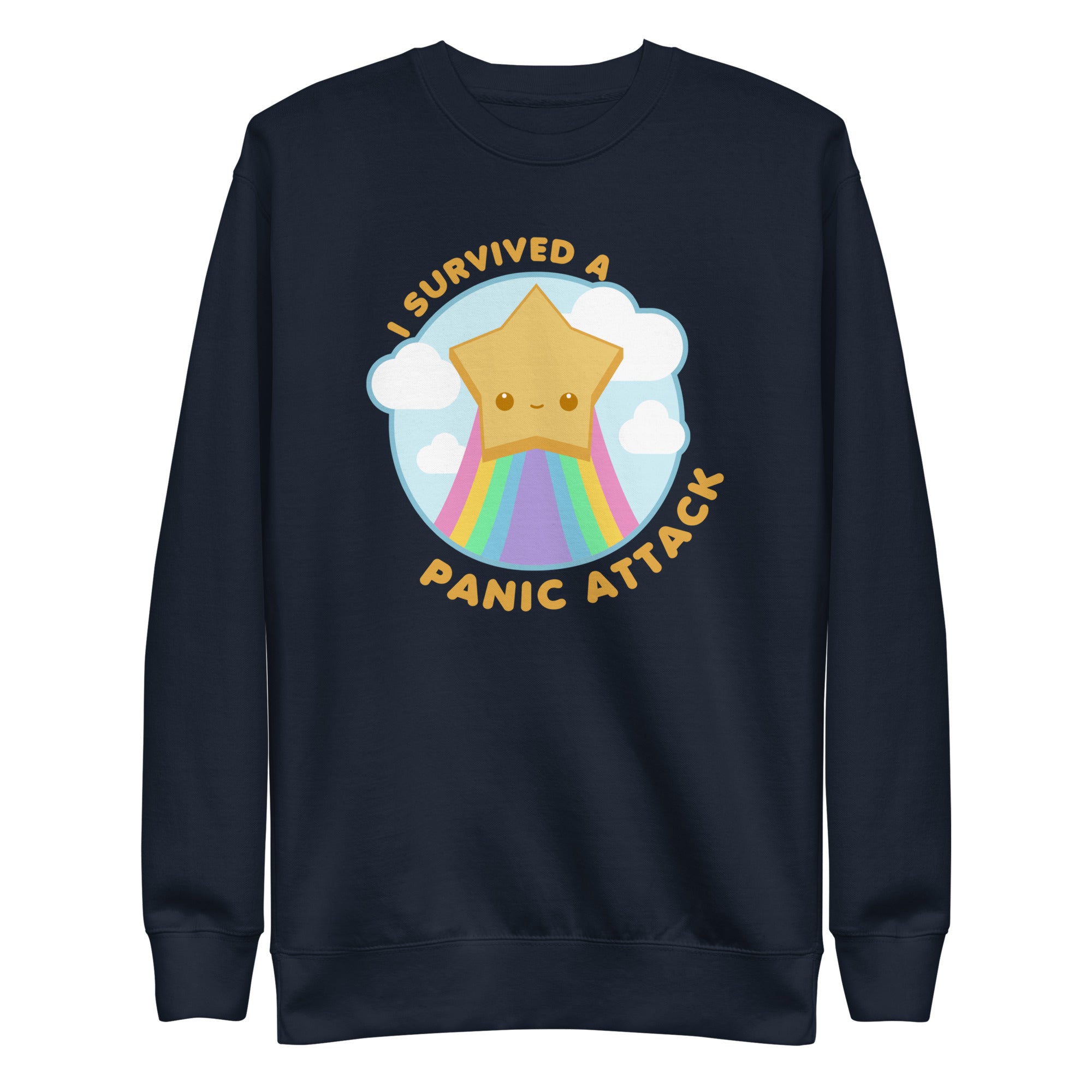 I SURVIVED A PANIC ATTACK - Sweatshirt - ChubbleGumLLC