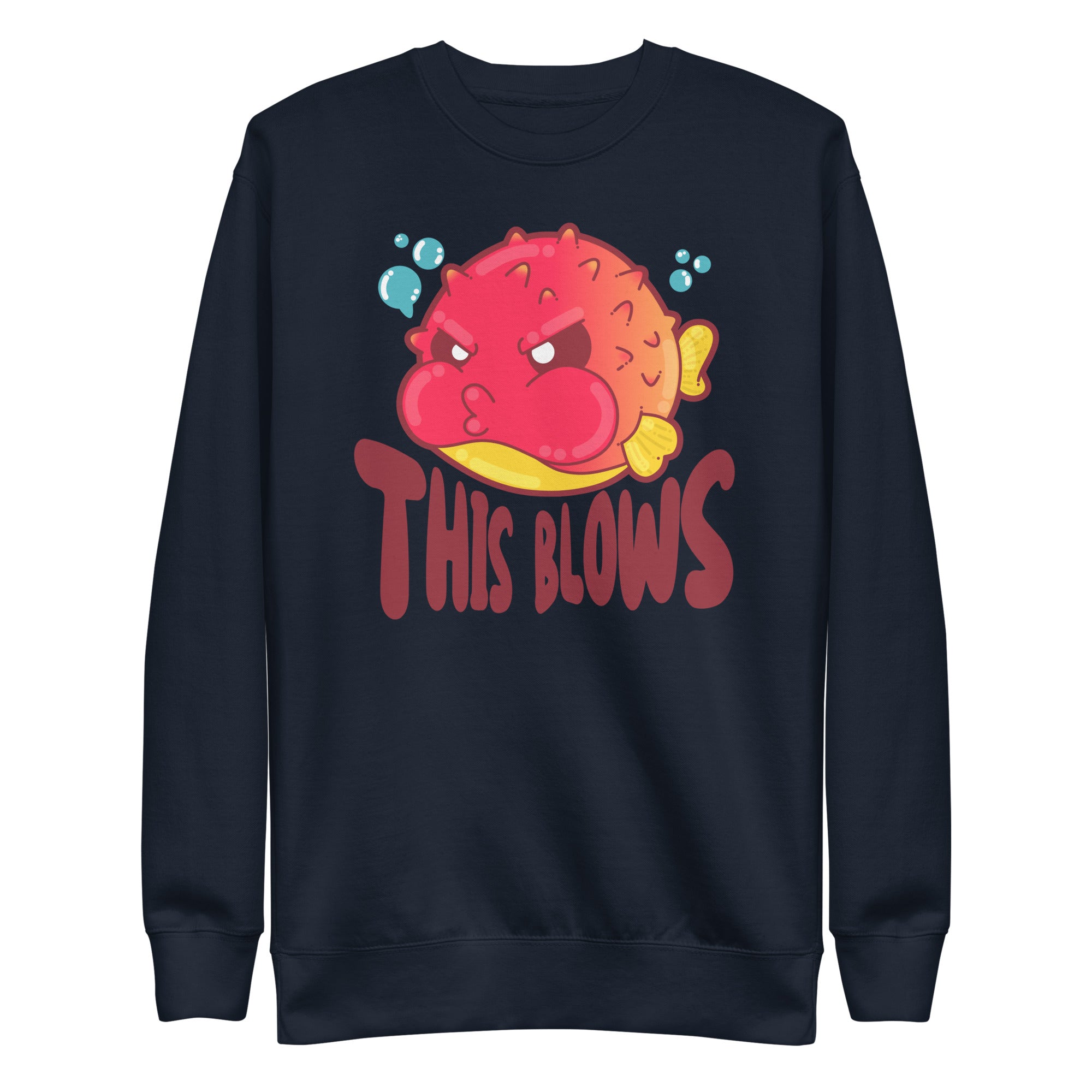 THIS BLOWS - Sweatshirt - ChubbleGumLLC