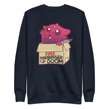 FREE HARBINGER OF DOOM - Sweatshirt - ChubbleGumLLC