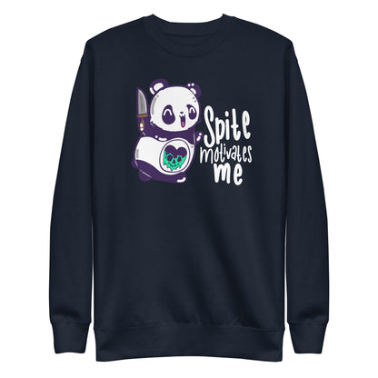 SPITE MOTIVATES ME - Modded Sweatshirt - ChubbleGumLLC