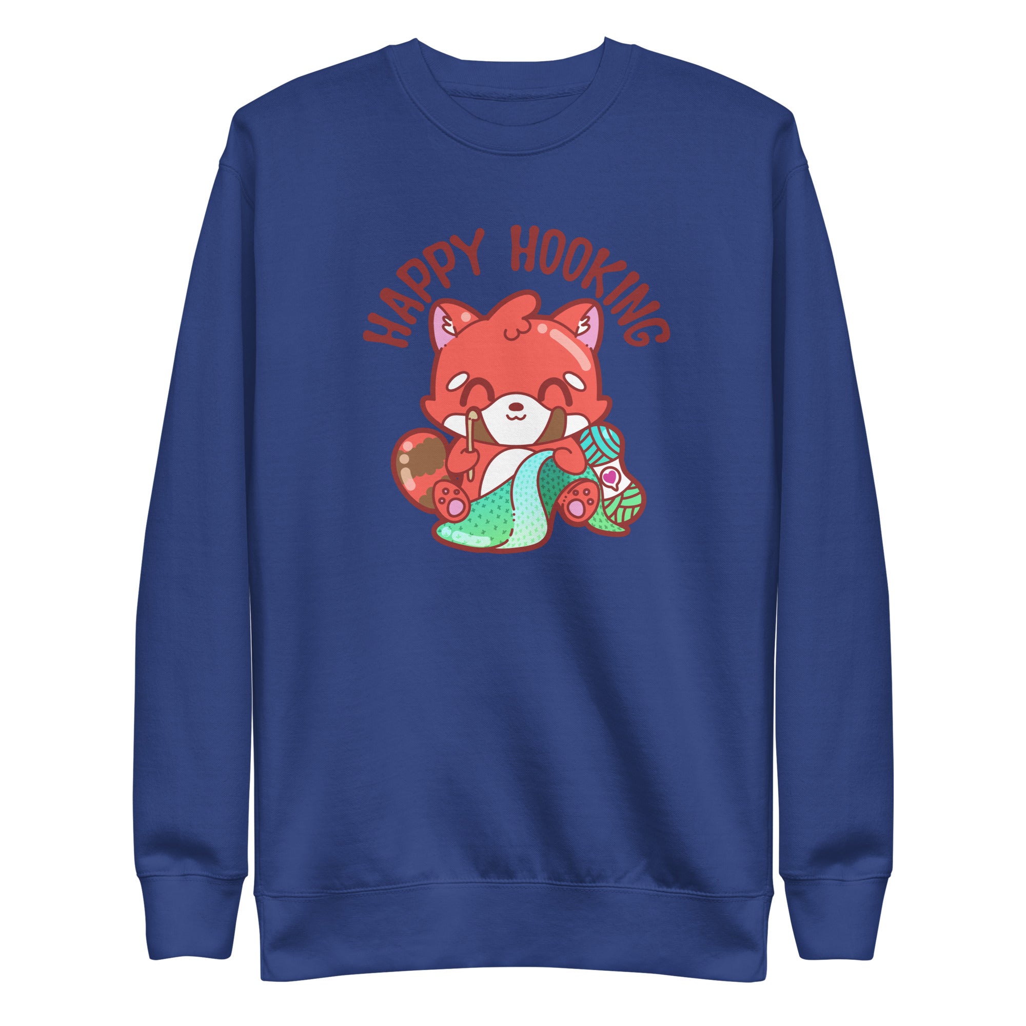 HAPPY HOOKING - Sweatshirt - ChubbleGumLLC