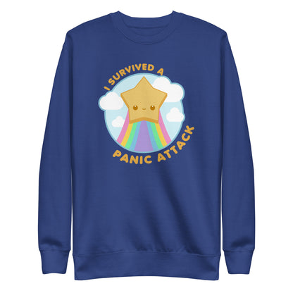 I SURVIVED A PANIC ATTACK - Sweatshirt - ChubbleGumLLC