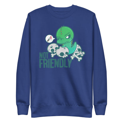 NOT FRIENDLY - Sweatshirt - ChubbleGumLLC