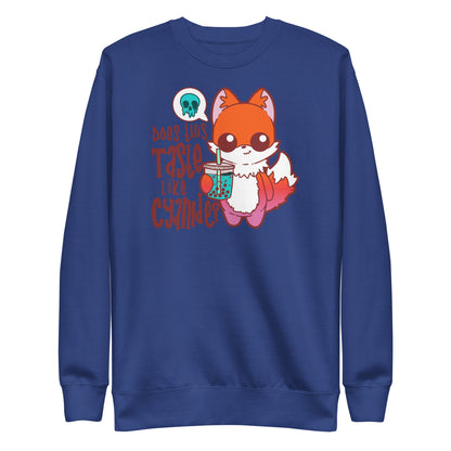 DOES THIS TASTE LIKE CYANIDE - Sweatshirt - ChubbleGumLLC