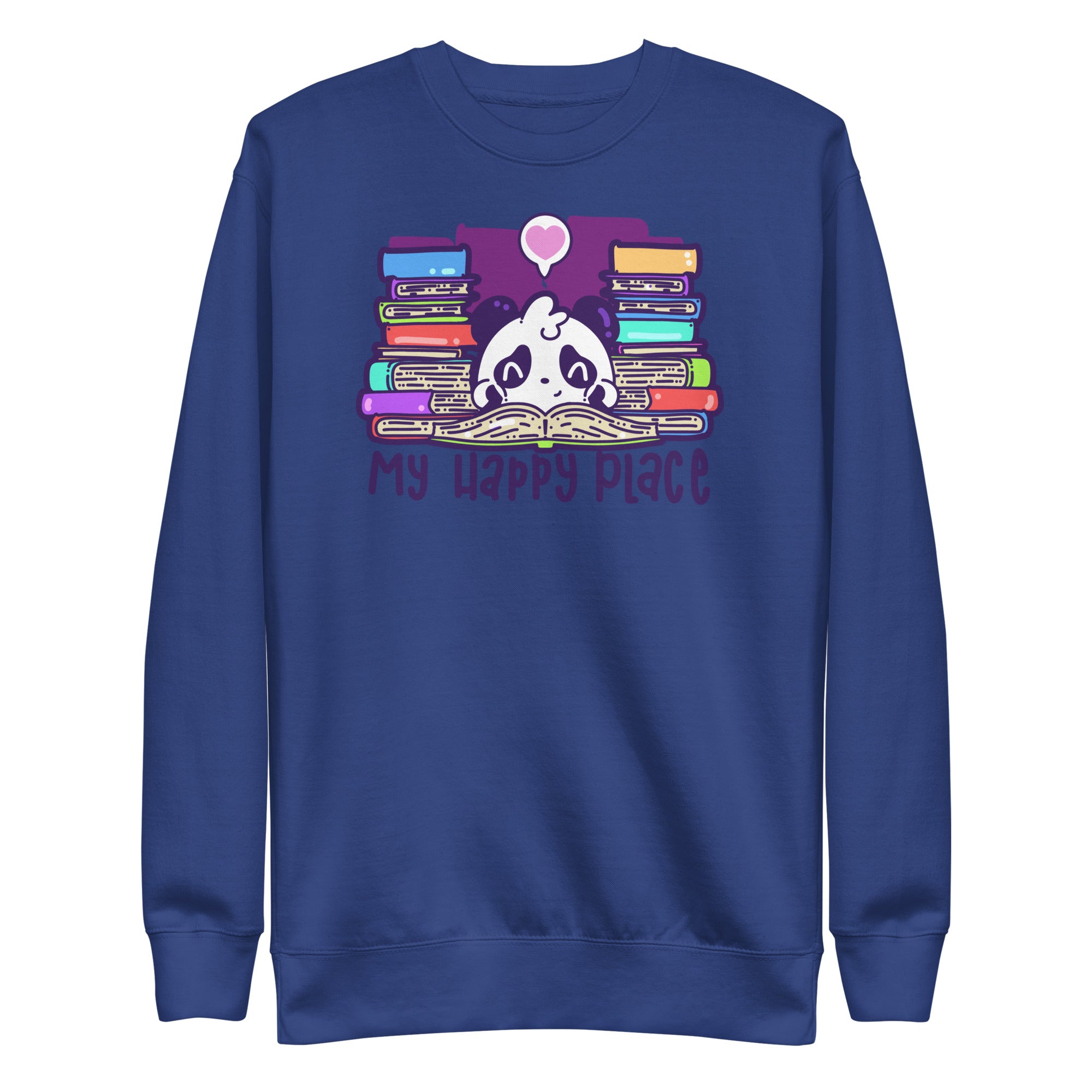 MY HAPPY PLACE - Sweatshirt - ChubbleGumLLC