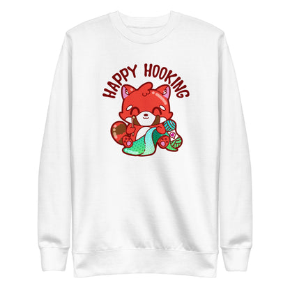 HAPPY HOOKING - Sweatshirt - ChubbleGumLLC