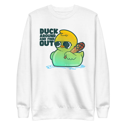 DUCK AROUND AND FIND OUT - Sweatshirt - ChubbleGumLLC