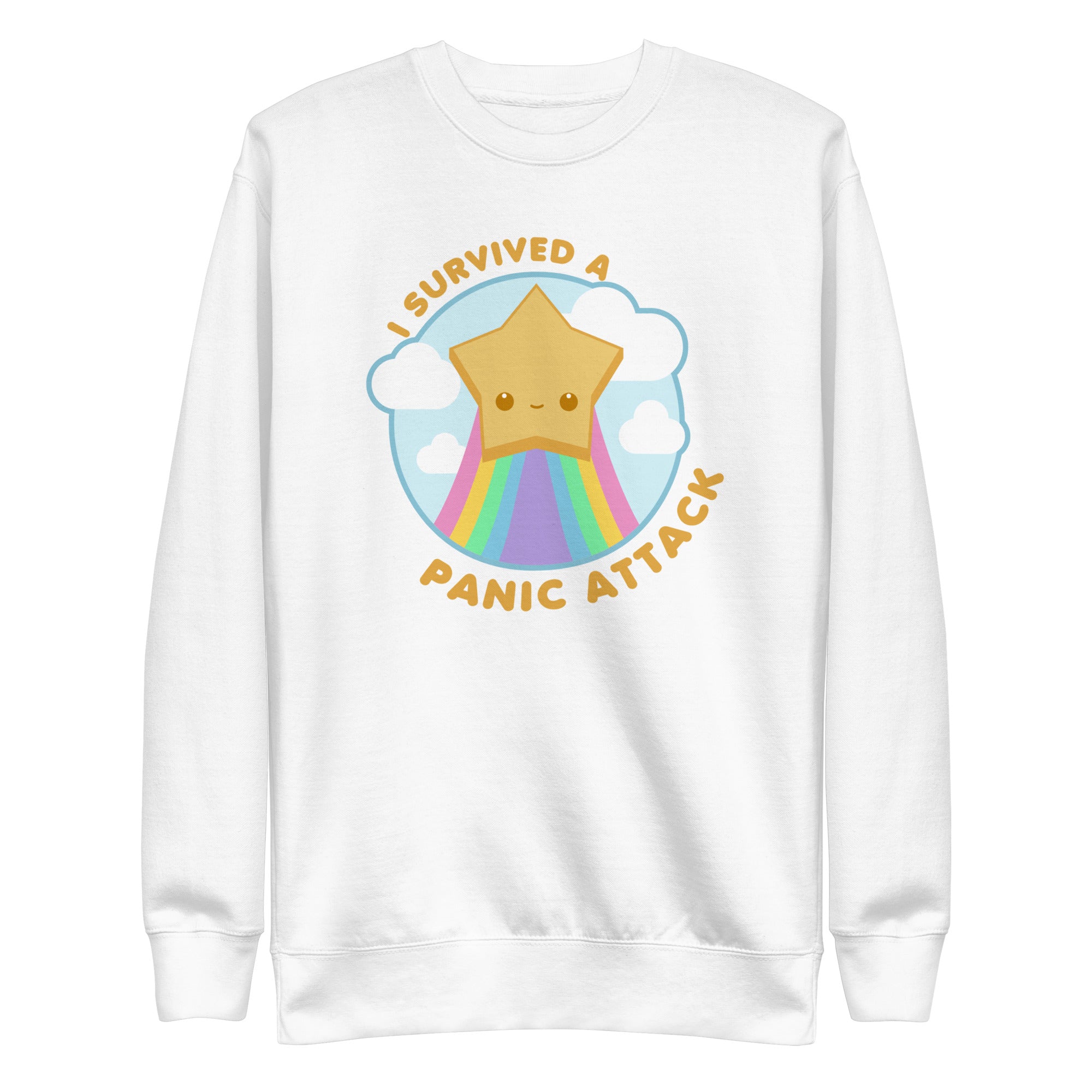 I SURVIVED A PANIC ATTACK - Sweatshirt - ChubbleGumLLC