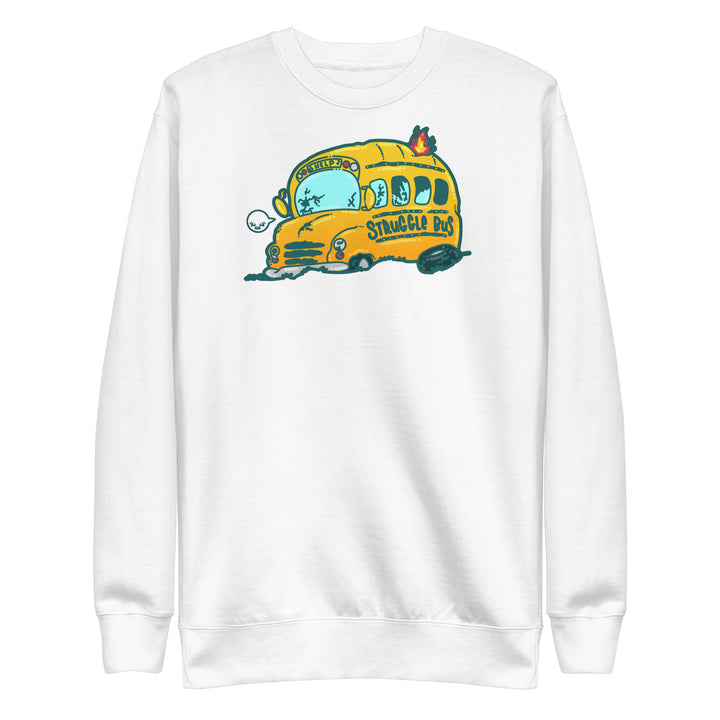 ALL ABOARD THE STRUGGLE BUS - Modded Sweatshirt - ChubbleGumLLC
