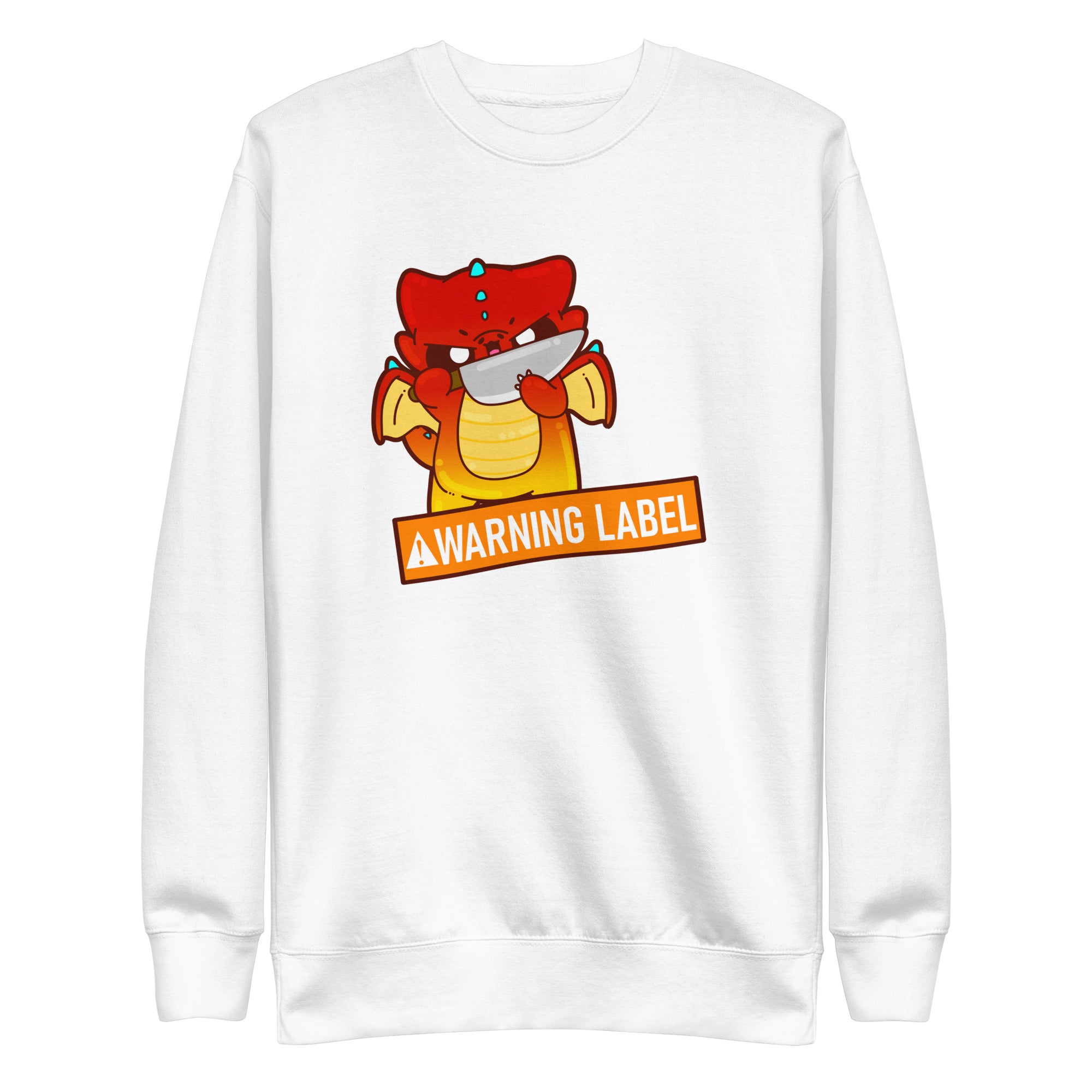 I SHOULD COME WITH A WARNING LABEL - Sweatshirt - ChubbleGumLLC