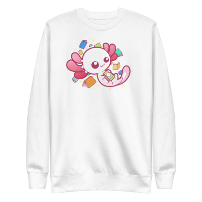 READS A LOTL - Modified Sweatshirt - ChubbleGumLLC