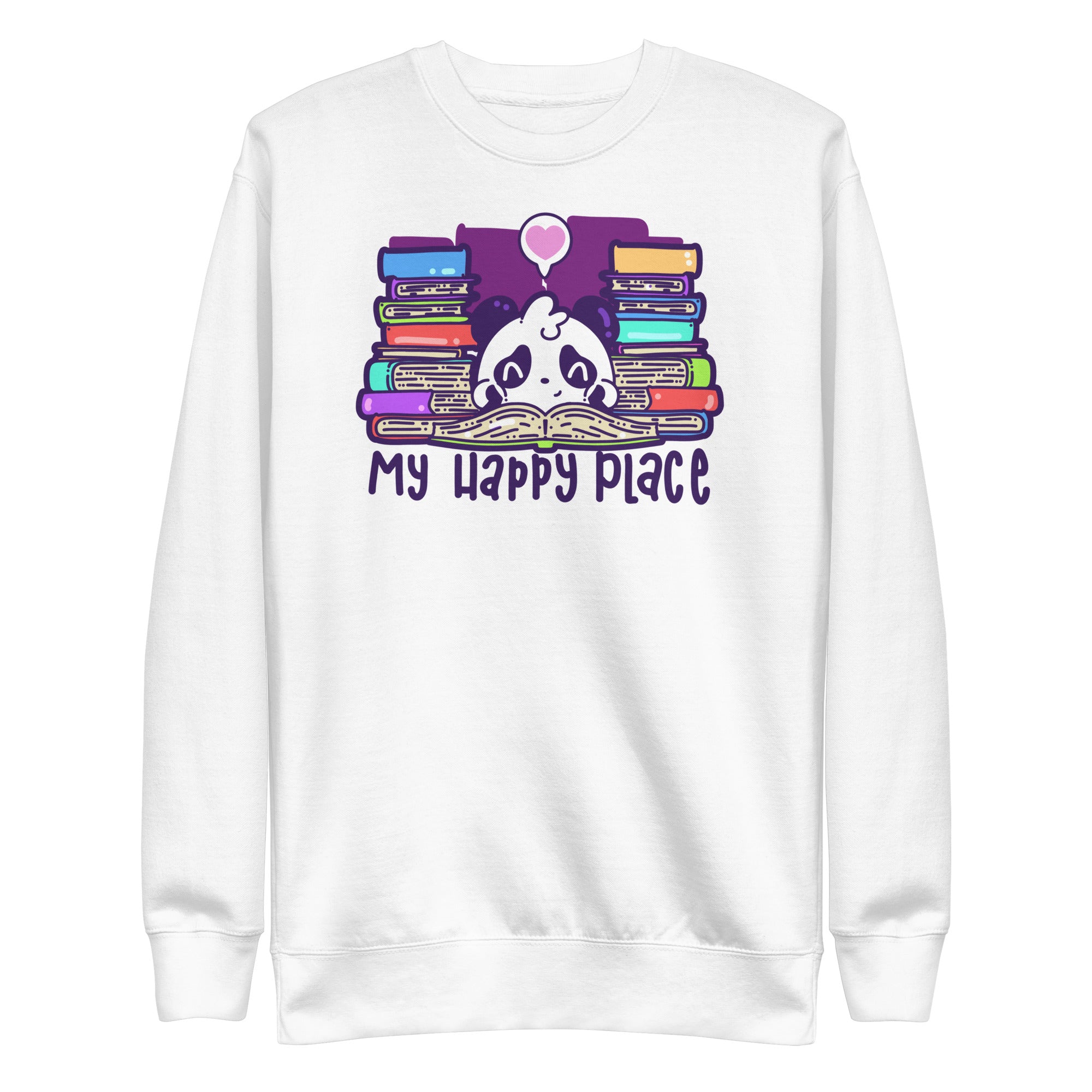 MY HAPPY PLACE - Sweatshirt - ChubbleGumLLC