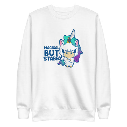 MAGICAL BUT STABBY - Sweatshirt - ChubbleGumLLC