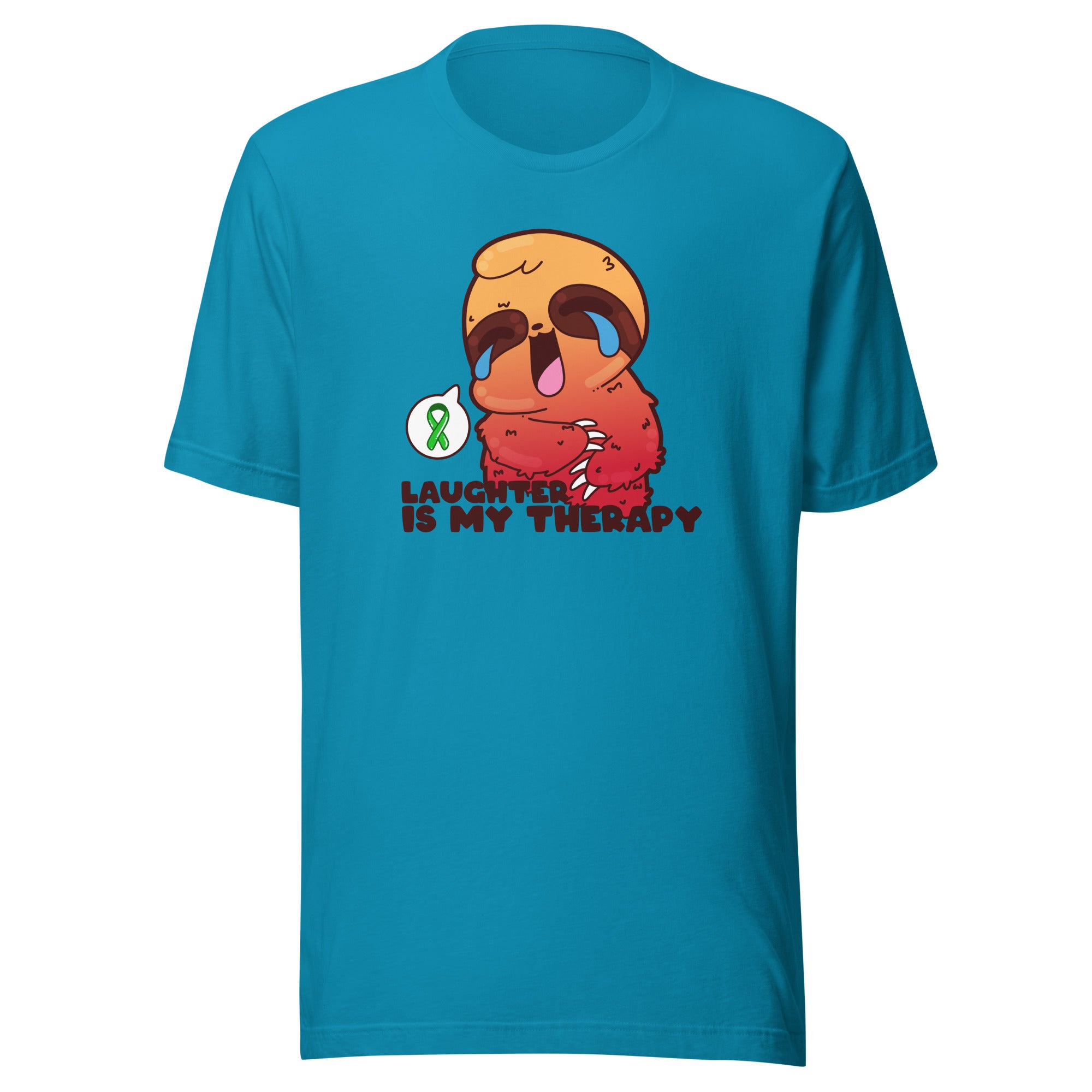 LAUGHTER IS MY THERAPY - Tee - ChubbleGumLLC