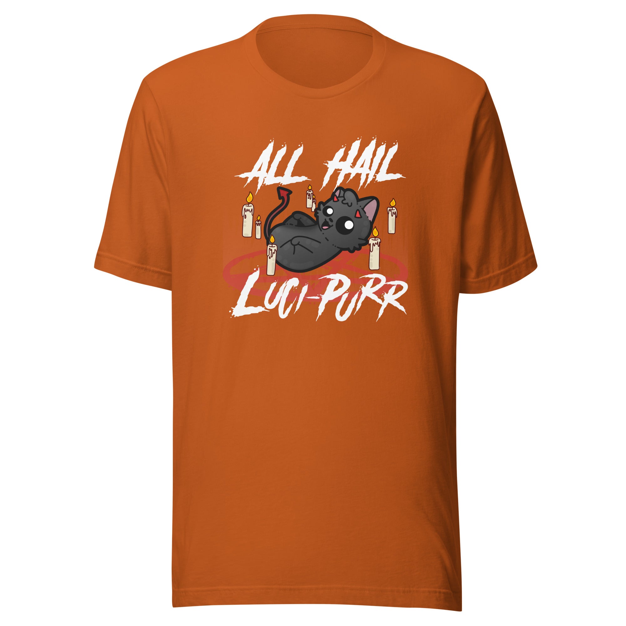 ALL HAIL LUCIPURR - Tee - ChubbleGumLLC