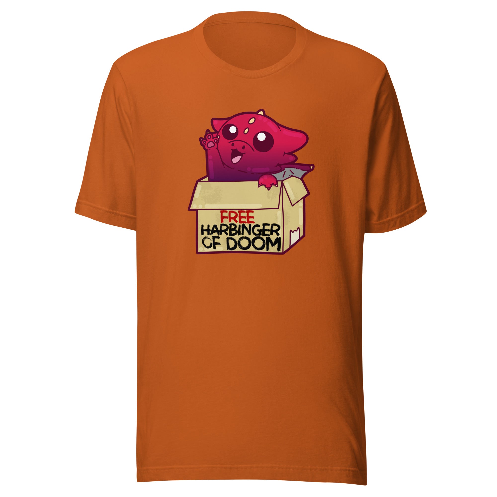 FREE HARBINGER OF DOOM - Tee - ChubbleGumLLC