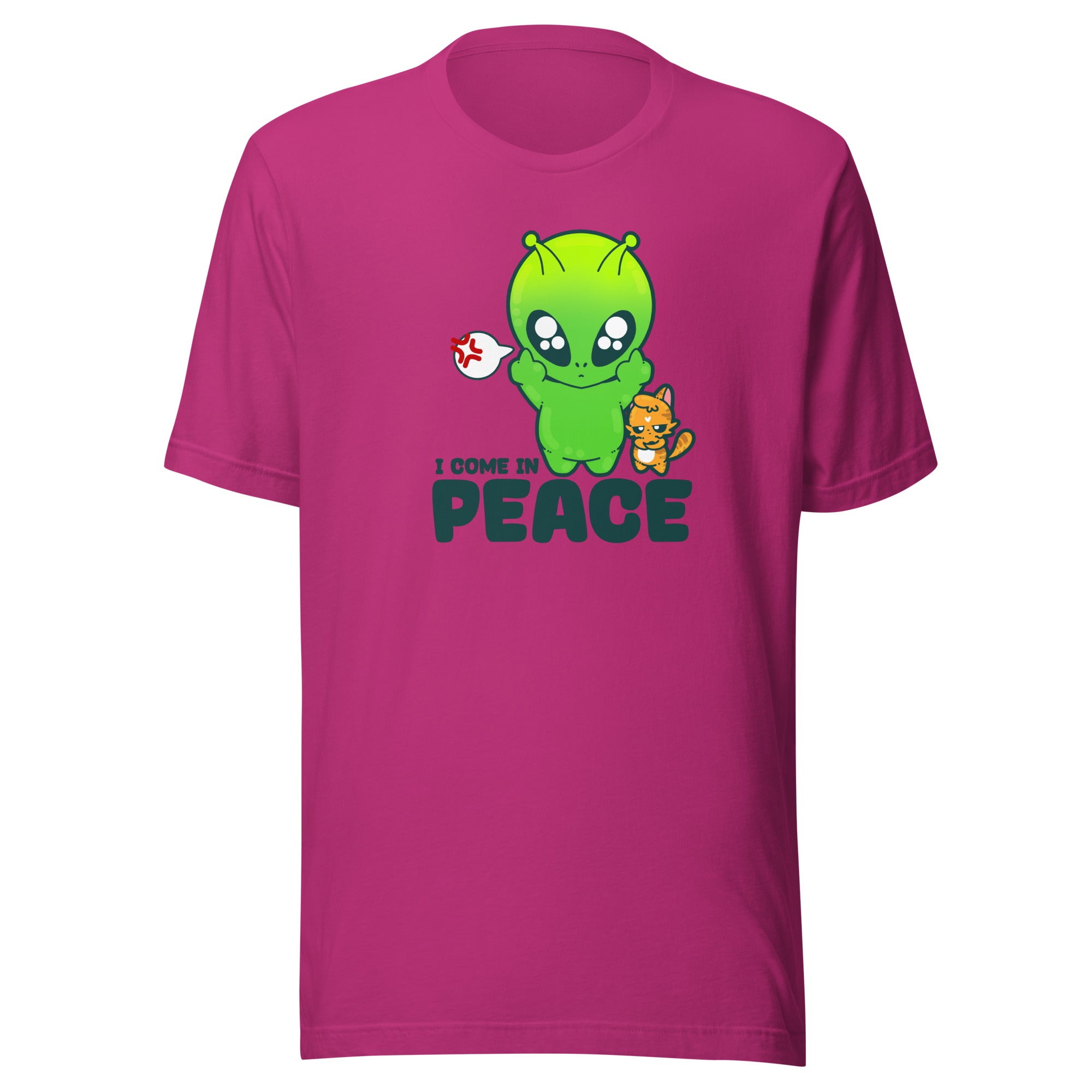 I COME IN PEACE - Tee - ChubbleGumLLC