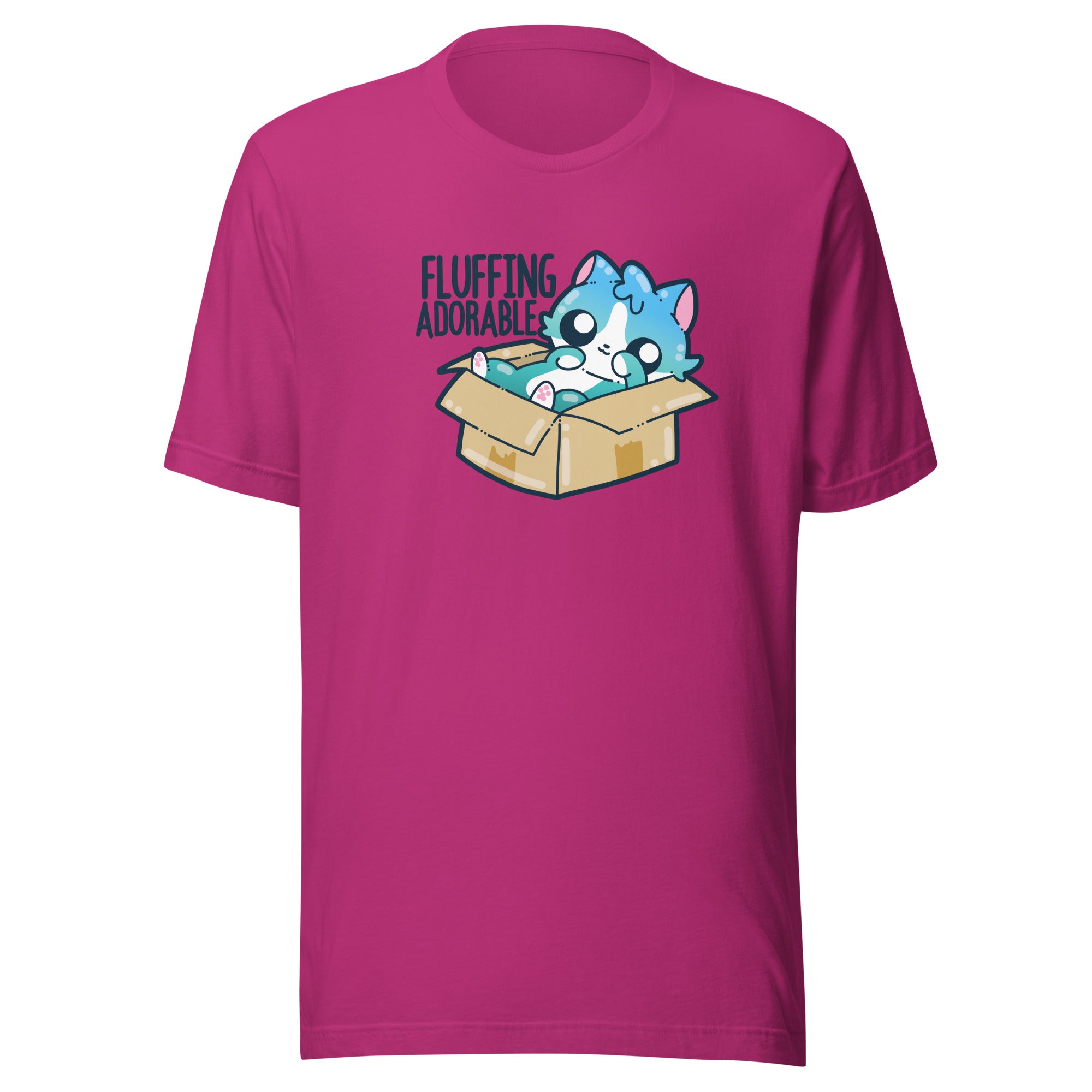 FLUFFING ADORABLE - Tee - ChubbleGumLLC