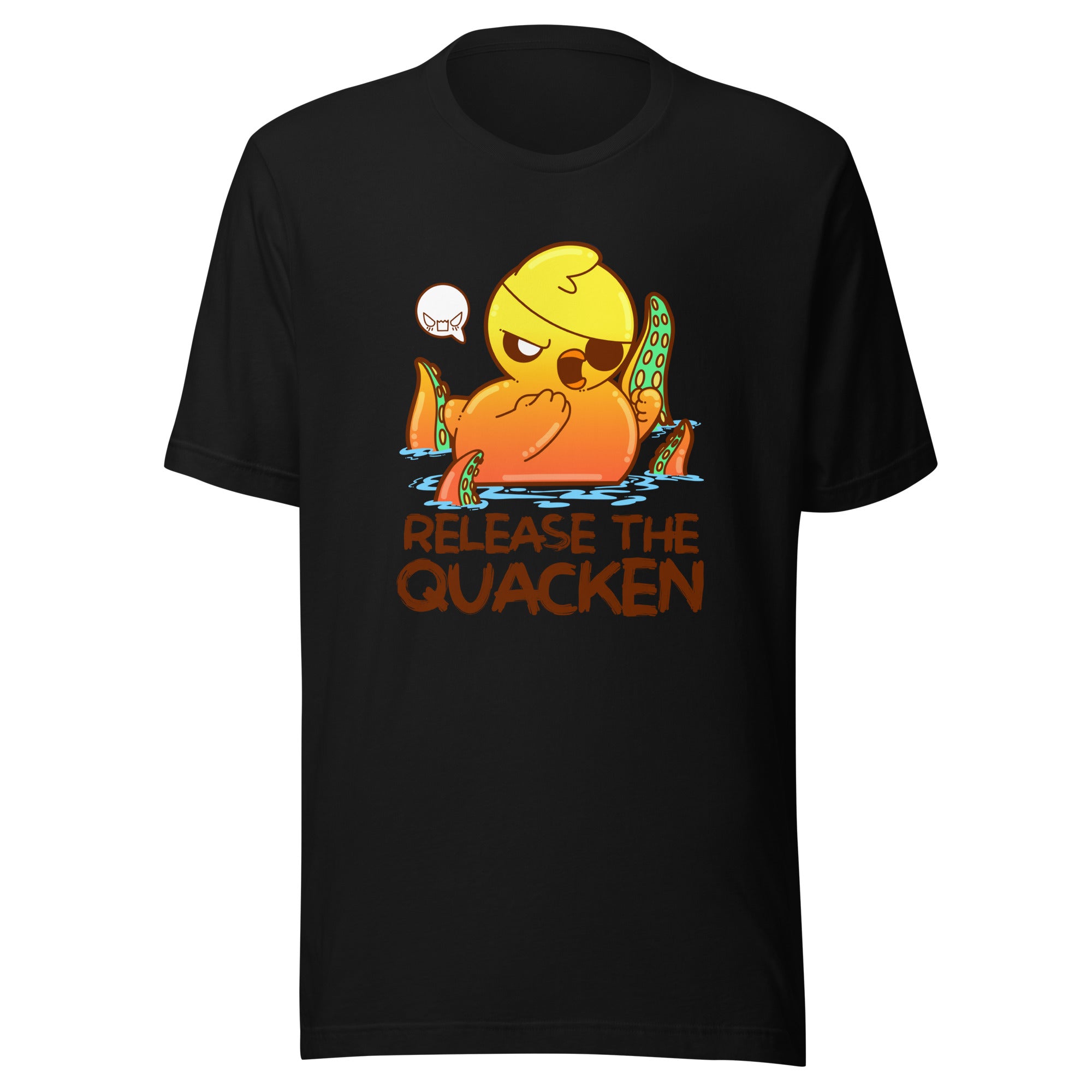 RELEASE THE QUACKEN - Tee - ChubbleGumLLC