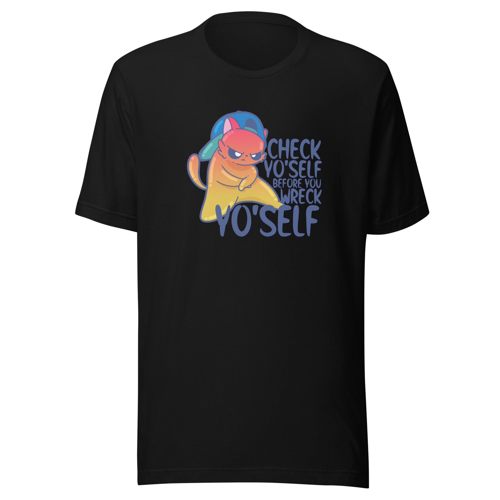 CHECK YOSELF - Tee - ChubbleGumLLC