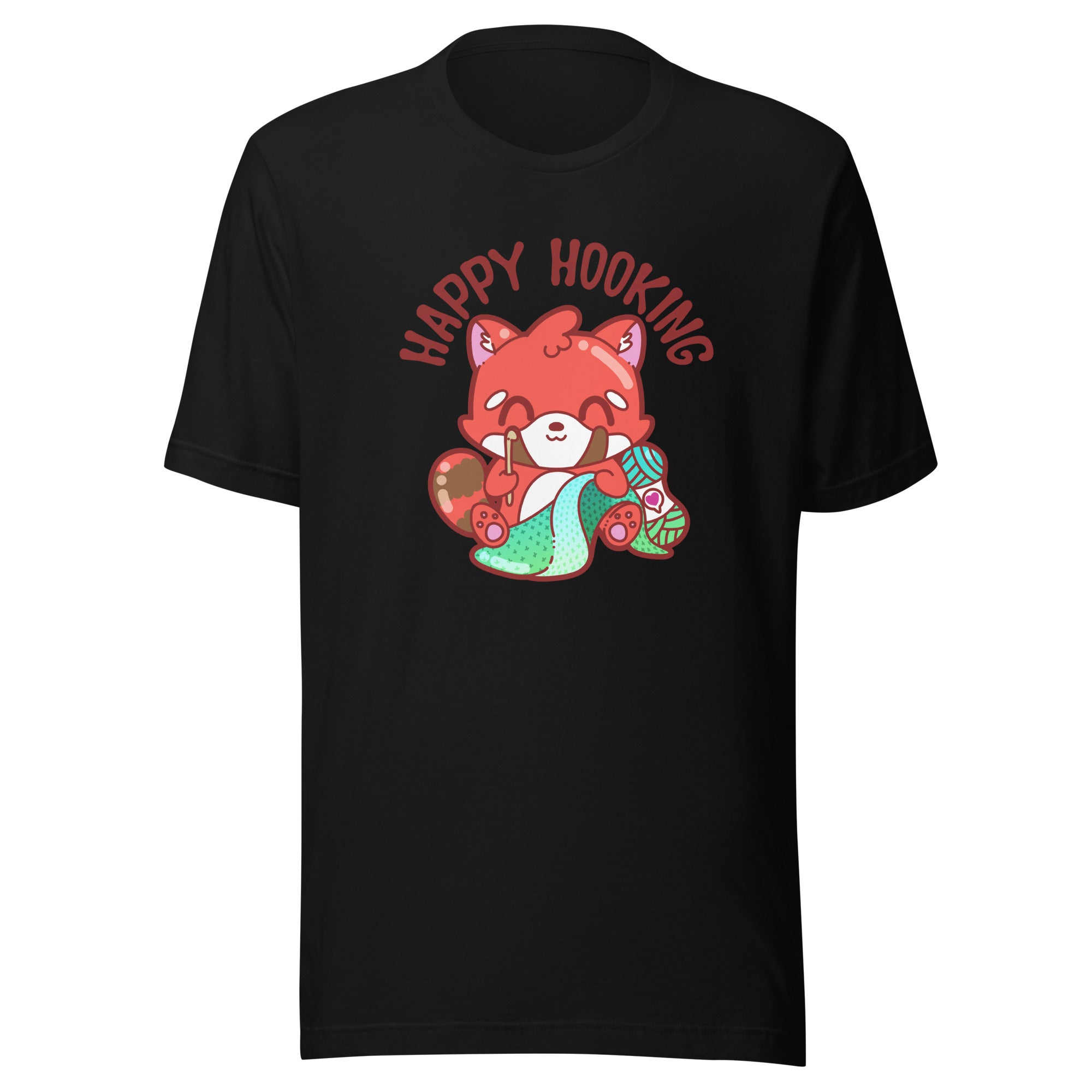 HAPPY HOOKING - Tee - ChubbleGumLLC