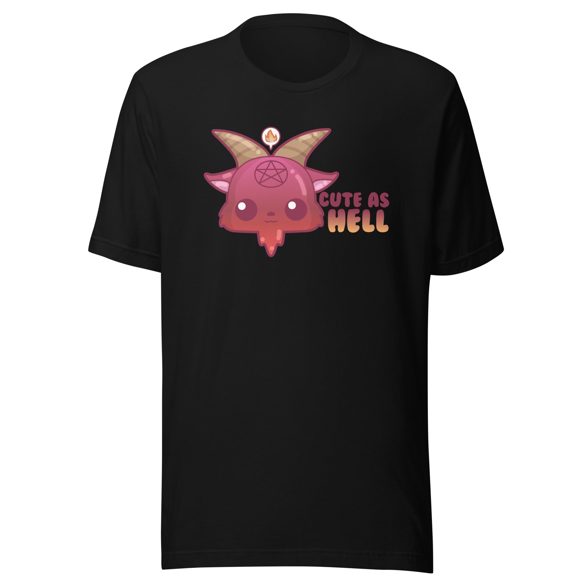 CUTE AS HELL - Tee - ChubbleGumLLC