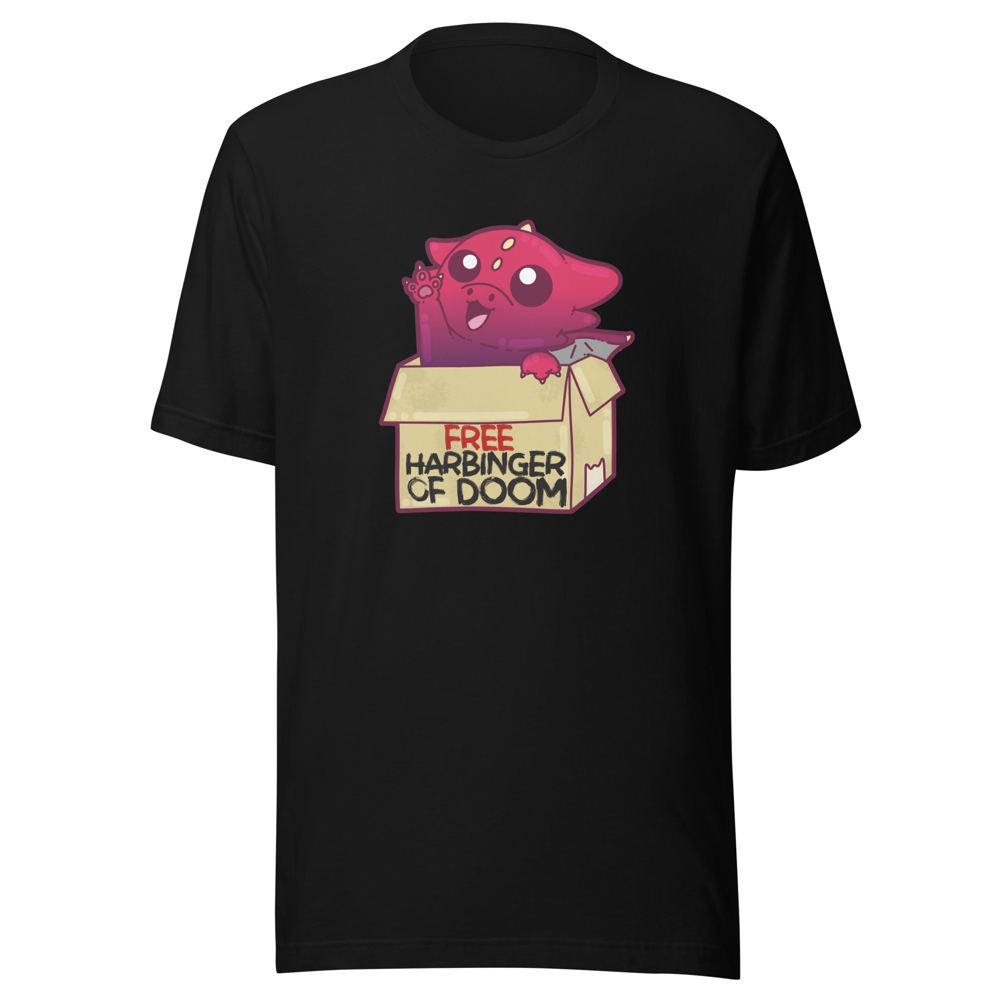 FREE HARBINGER OF DOOM - Tee - ChubbleGumLLC