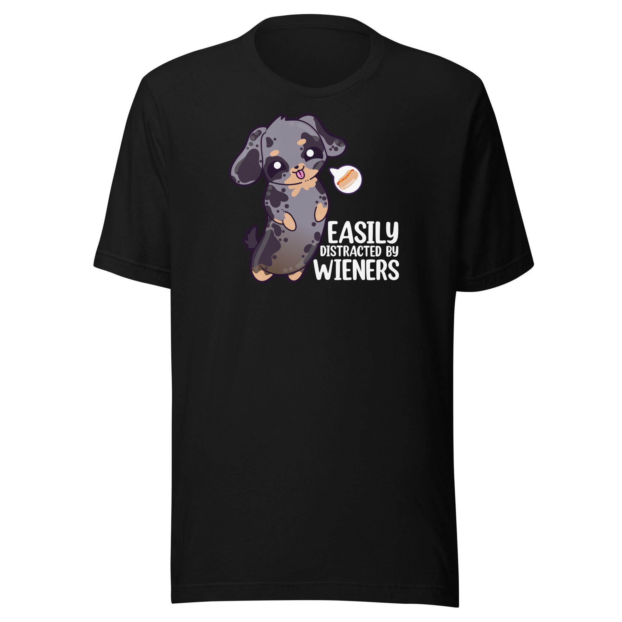 EASILY DISTRACTED BY WEINERS - Modded Tee - ChubbleGumLLC