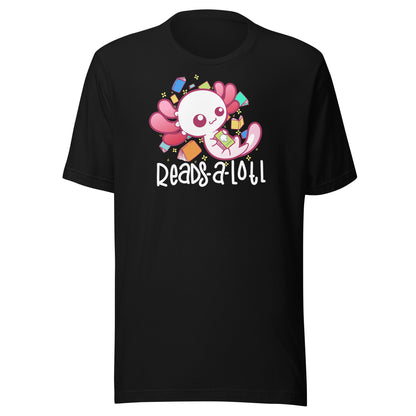 READS A LOTL - Modified Tee - ChubbleGumLLC