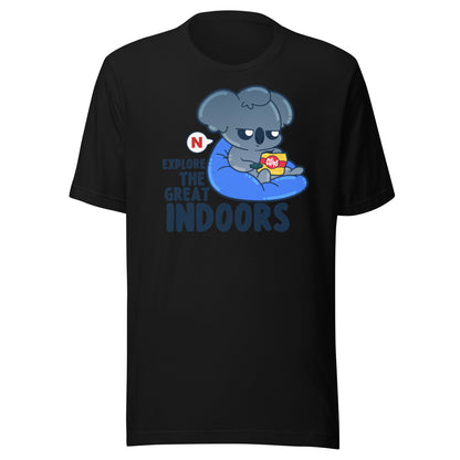 EXPLORE THE GREAT INDOORS - Tee - ChubbleGumLLC