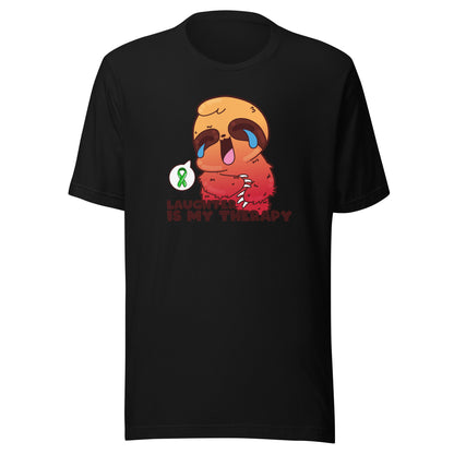 LAUGHTER IS MY THERAPY - Tee - ChubbleGumLLC