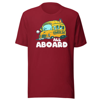 ALL ABOARD THE STRUGGLE BUS - Modded Tee - ChubbleGumLLC