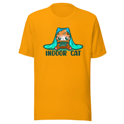 INDOOR CAT - Tee - ChubbleGumLLC