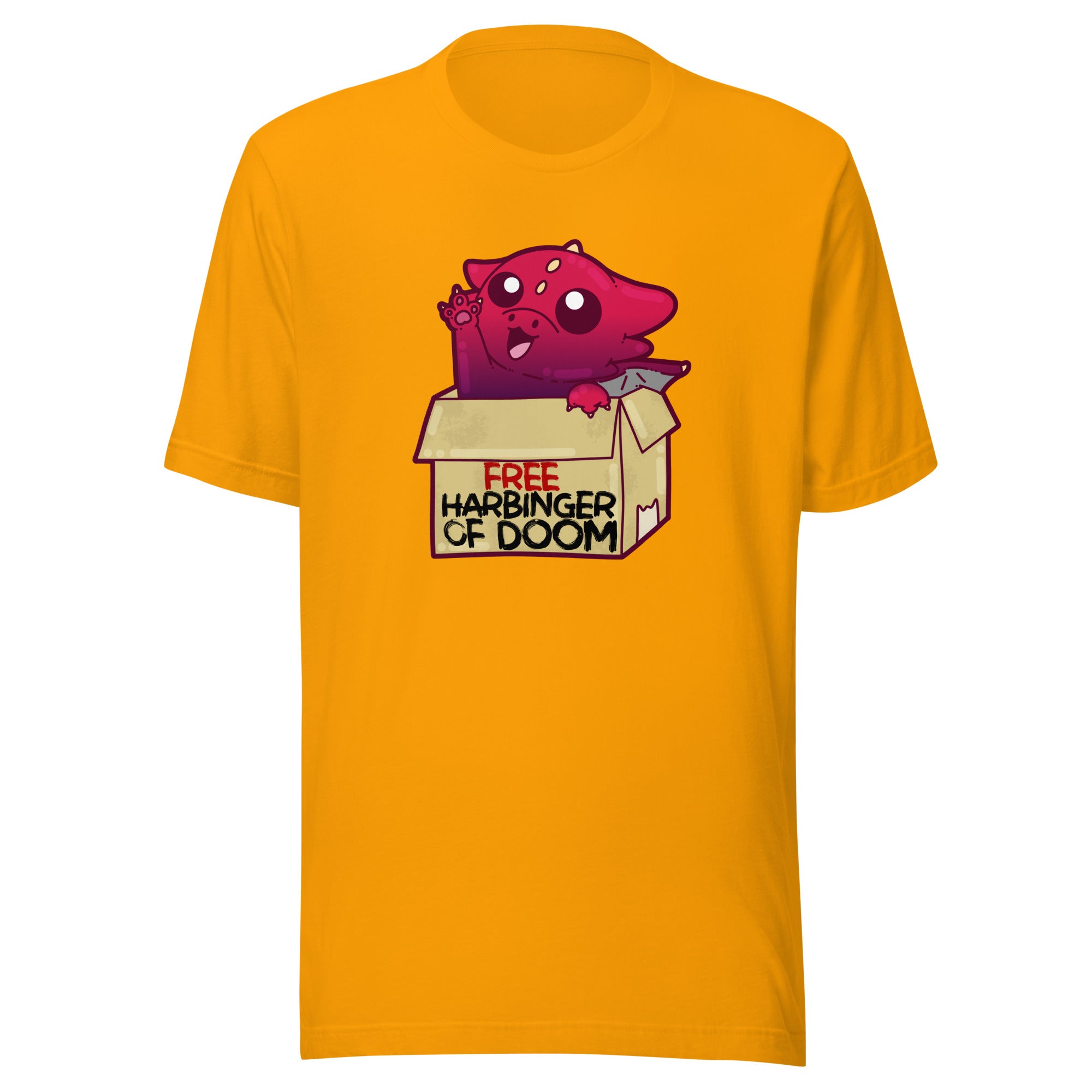 FREE HARBINGER OF DOOM - Tee - ChubbleGumLLC