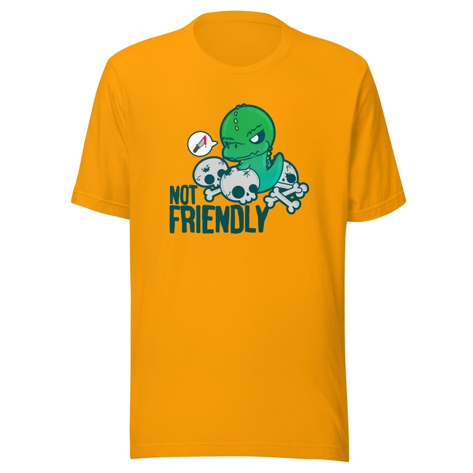 NOT FRIENDLY - Tee - ChubbleGumLLC