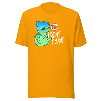 I DONT PEOPLE - Modified Tee - ChubbleGumLLC