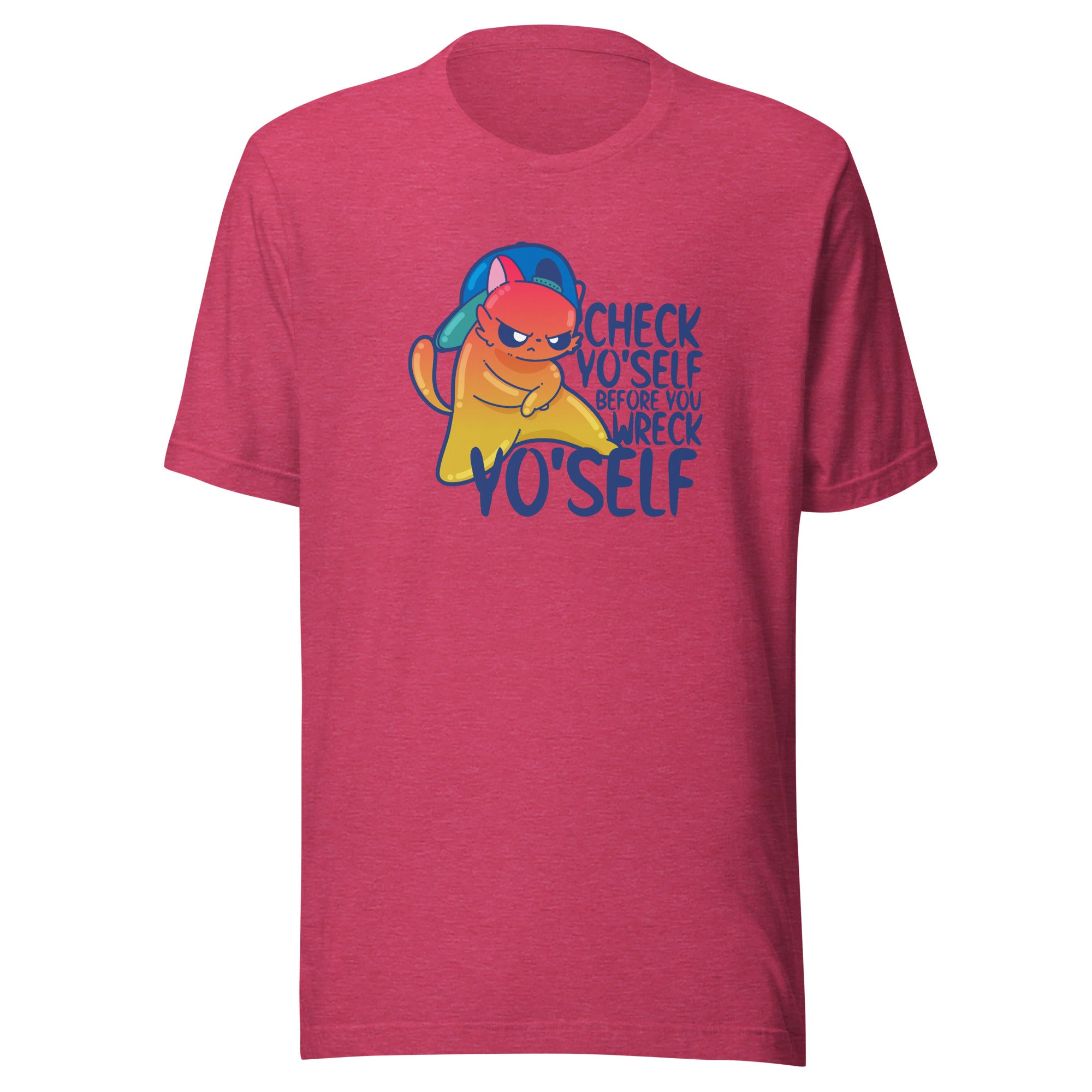 CHECK YOSELF - Tee - ChubbleGumLLC