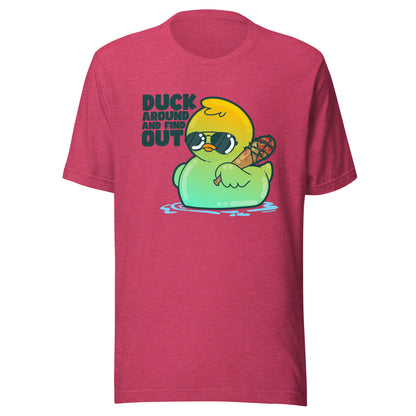 DUCK AROUND AND FIND OUT - Tee - ChubbleGumLLC