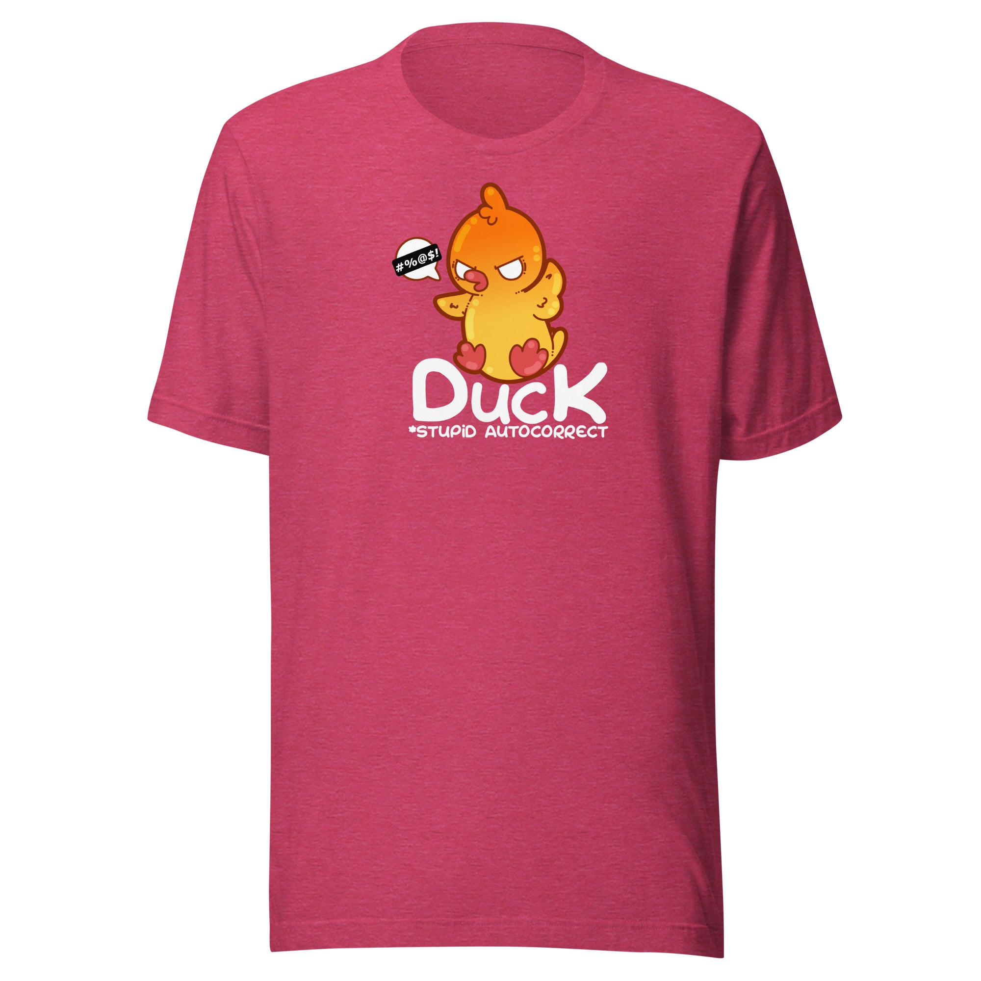 DUCK STUPID AUTOCORRECT - Modded Tee - ChubbleGumLLC