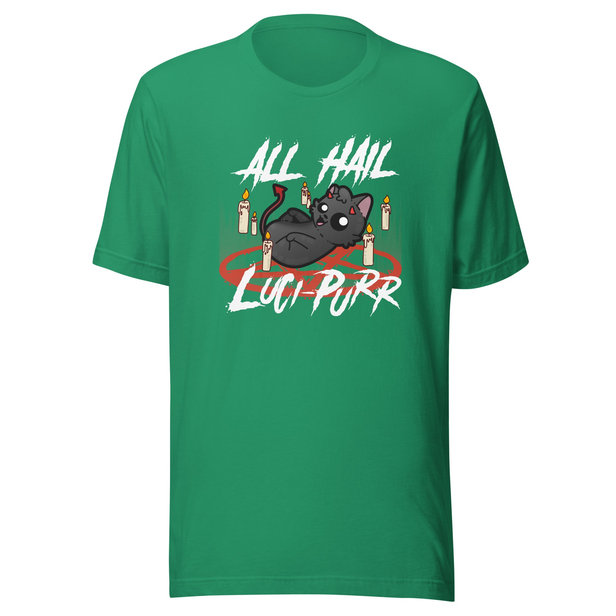 ALL HAIL LUCIPURR - Tee - ChubbleGumLLC