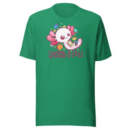 READS A LOTL - Tee - ChubbleGumLLC