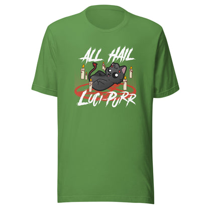 ALL HAIL LUCIPURR - Tee - ChubbleGumLLC