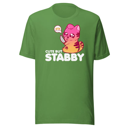 CUTE BUT STABBY - Mooded Tee - ChubbleGumLLC